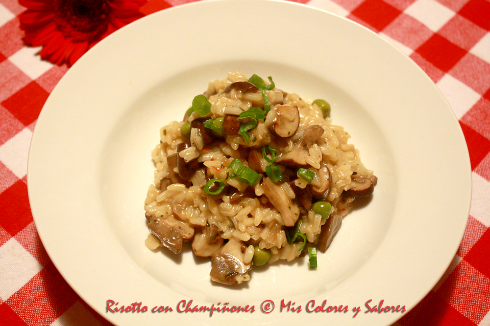 Risotto con Champiñones