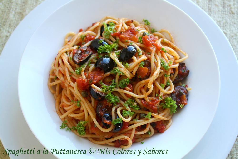 Spaghetti a la Puttanesca