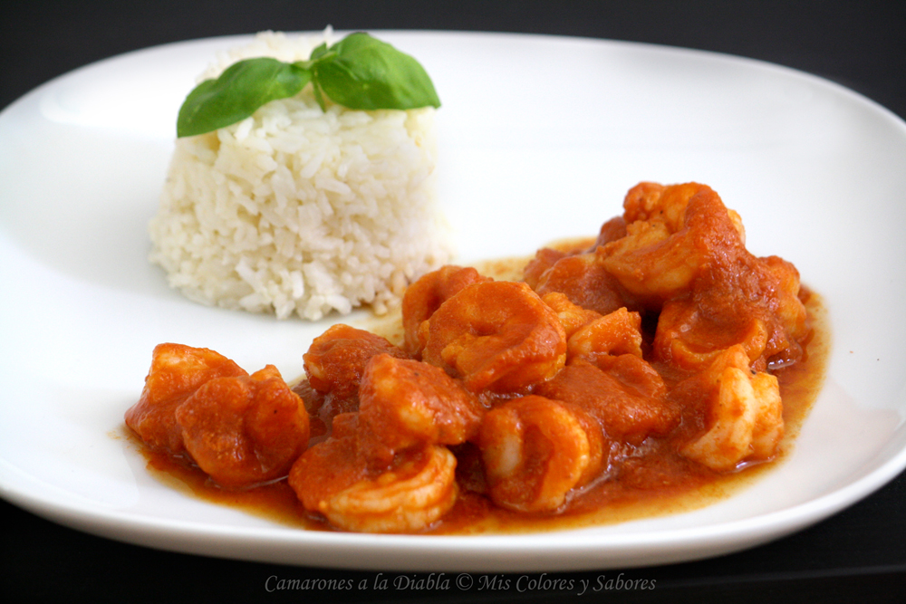 Camarones a la Diabla