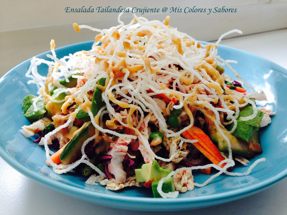 Ensalada Tailandesa Crujiente